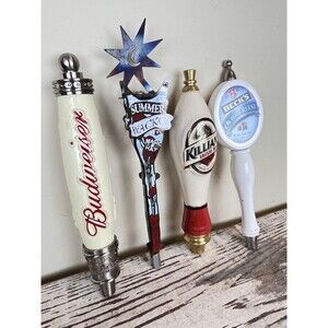 Vintage Beer Tap LOT Of 4/ Bar / Man Cave / Collectors / Ales / IPAS / Seasonal